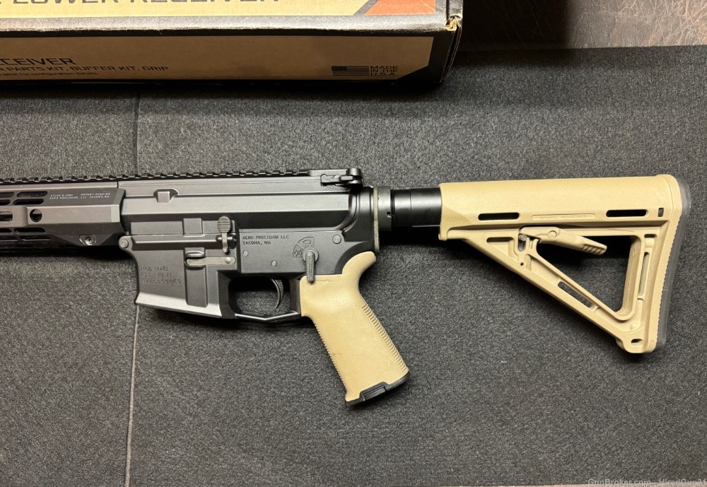 Aero Precision M4E1 with PRO bolt carrier and FDE Magpul furniture-img-5