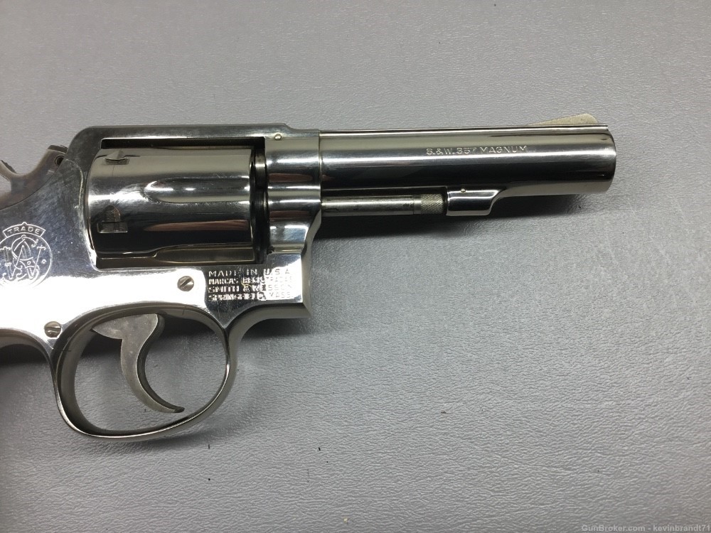 Smith & Wesson 13-2 357 Nickel revolver 4 inch barrel-img-4
