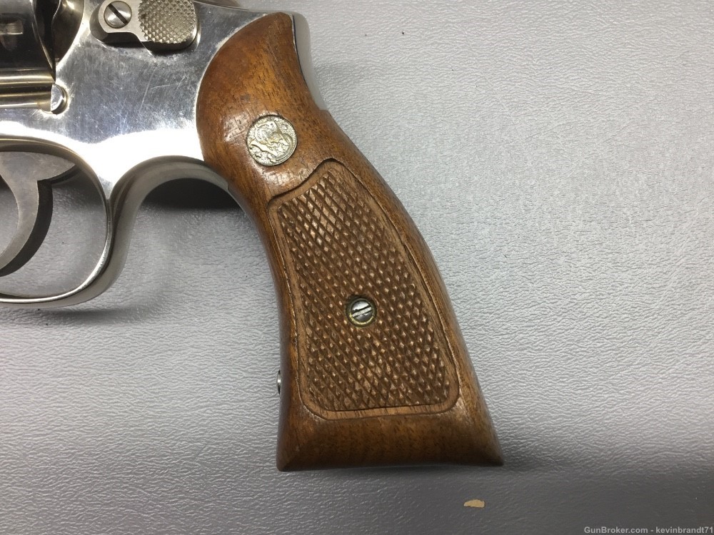Smith & Wesson 13-2 357 Nickel revolver 4 inch barrel-img-6