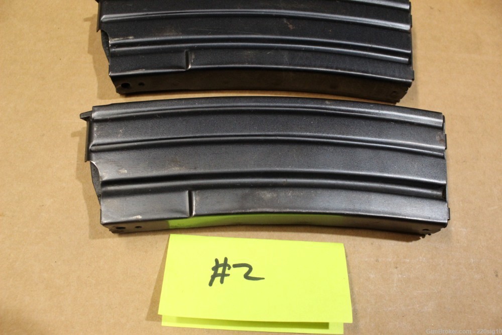 Pre Ban Ruger Mini 14 30 Round Magazines Lot Of 2 MA OK #2-img-2