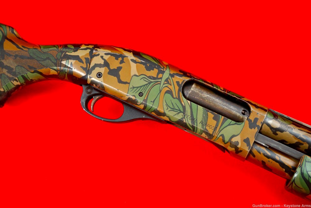 Rare Elusive Mossy Oak Remington 870 Magnum Special Purpose Greenleaf Camo-img-2