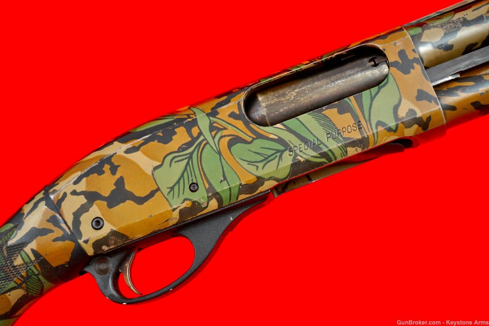Rare Elusive Mossy Oak Remington 870 Magnum Special Purpose Greenleaf Camo-img-16