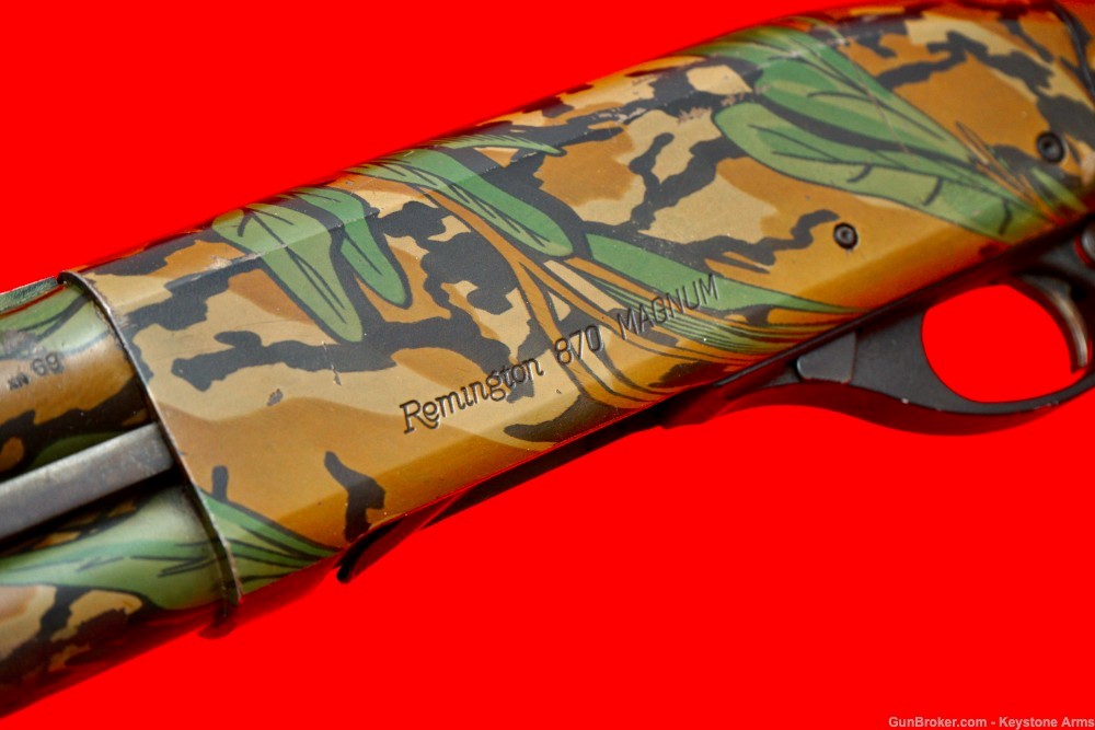 Rare Elusive Mossy Oak Remington 870 Magnum Special Purpose Greenleaf Camo-img-14