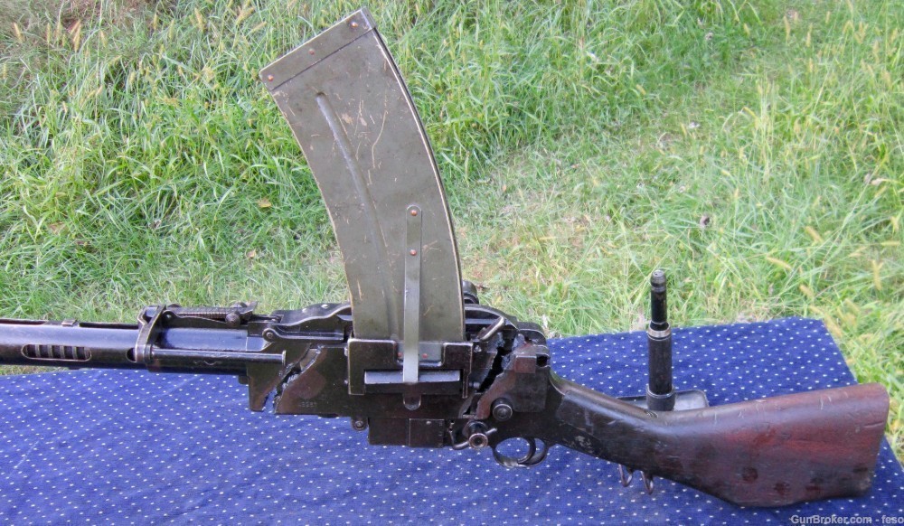 Madsen Parts Kit w/LIVE BARREL;swing bolt;first true lmg;30-06or8mm&monopod-img-26