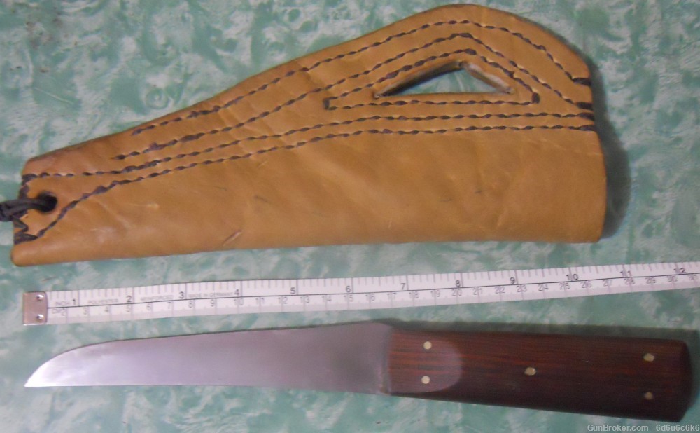 CARBON STEEL HAND MADE KNIFE - WithSheath-img-1