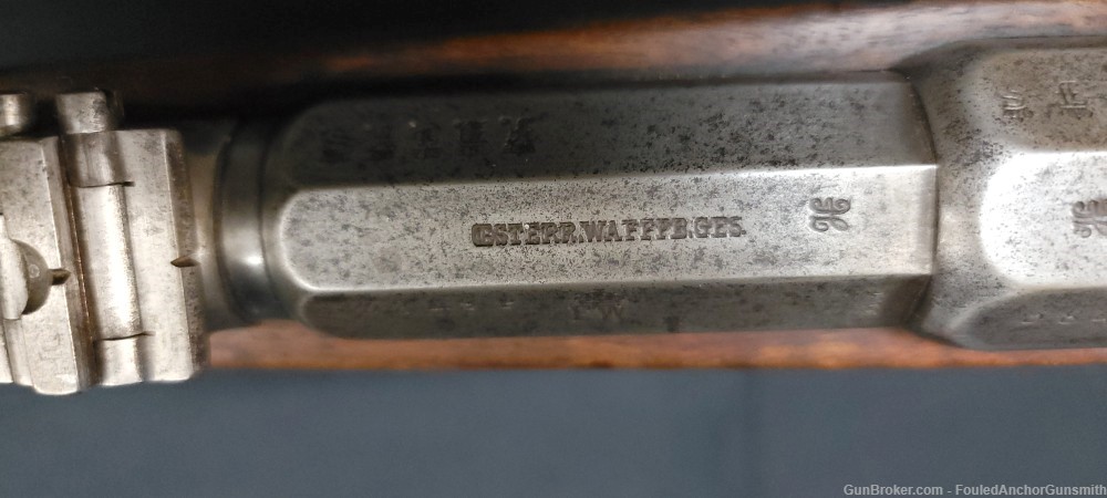 Oesterr. Waffb. Ges. Mauser Model 1871 - 11mm - Mfg 1874 - Matching-img-44