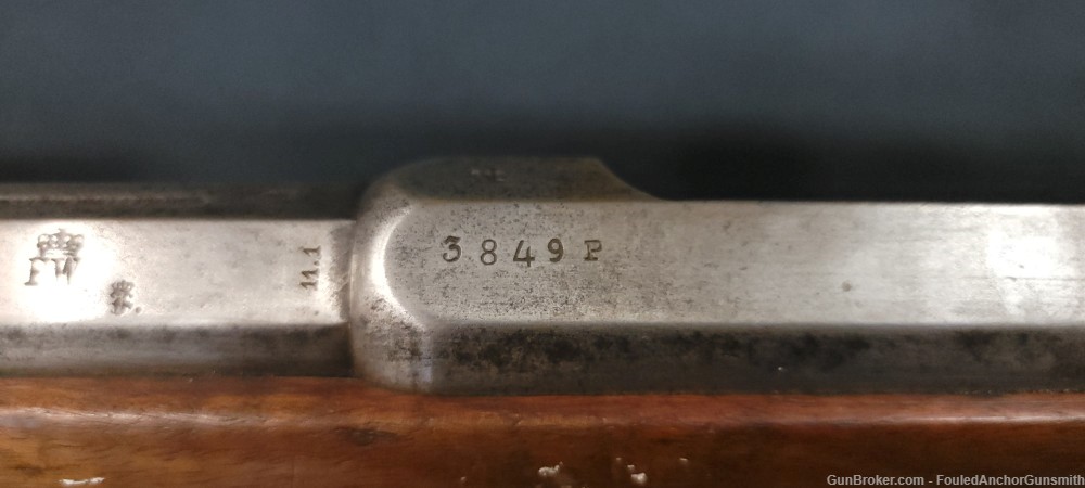 Oesterr. Waffb. Ges. Mauser Model 1871 - 11mm - Mfg 1874 - Matching-img-9