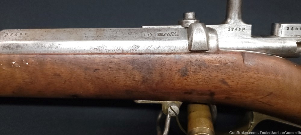 Oesterr. Waffb. Ges. Mauser Model 1871 - 11mm - Mfg 1874 - Matching-img-15