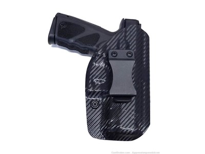 Aggressive Concealment inside carry IWB Kydex Holster fits Taurus TS9