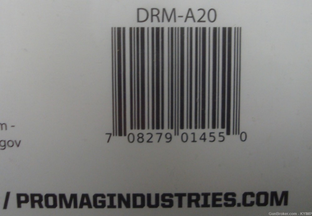 ProMag GLOCK 43X & 48 NEW 50 round 9mm Drum magazine DRM-A20-img-5