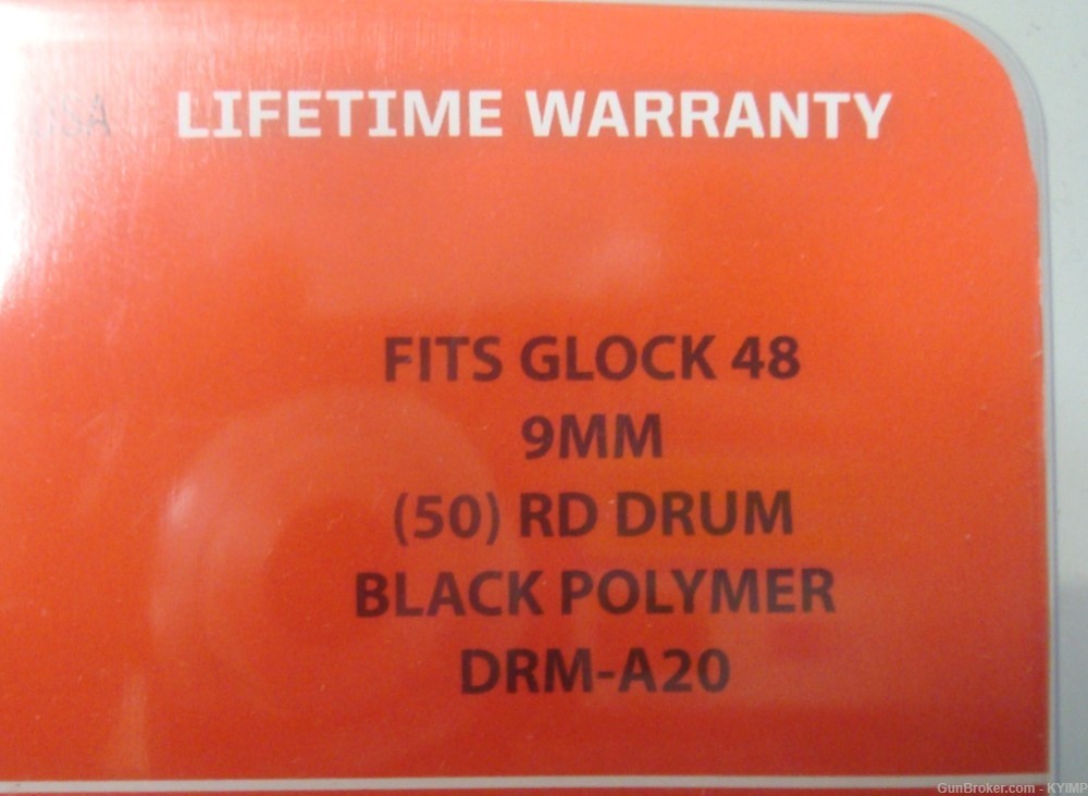 ProMag GLOCK 43X & 48 NEW 50 round 9mm Drum magazine DRM-A20-img-3