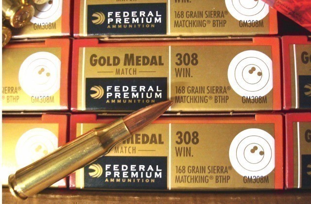 200 Federal Gold Medal 308 Match 168 gr BTHP win GM308M -img-0