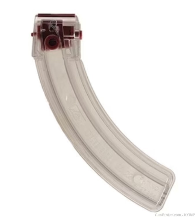 Ruger 10/22 Butler Creek Hot Lips Magazine 25 round NEW Clear Polymer -img-7