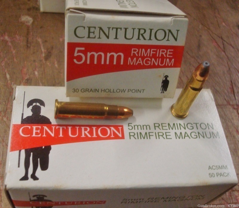 200 Aguila 5mm Rimfire Magnum CENTURION 30 gr JHP 1B222405-img-0