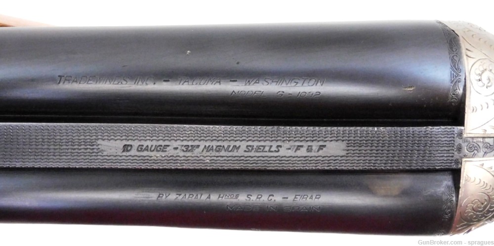 TradeWinds G-1032 SideXSide Shotgun 32" 10 GA 3-1/2"-img-5