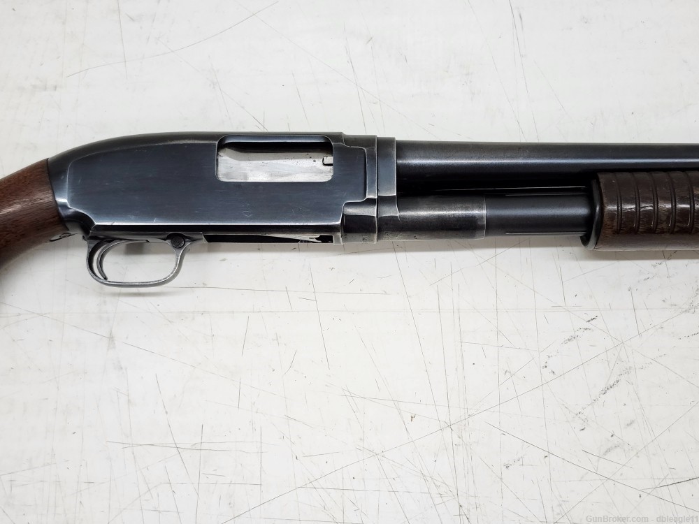 Winchester m12 12ga 30in Bbl FIXED FULL CHOKE c.1955-img-2