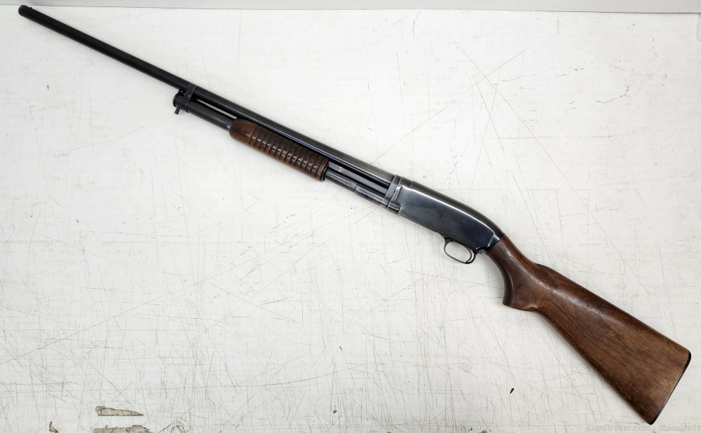 Winchester m12 12ga 30in Bbl FIXED FULL CHOKE c.1955-img-14