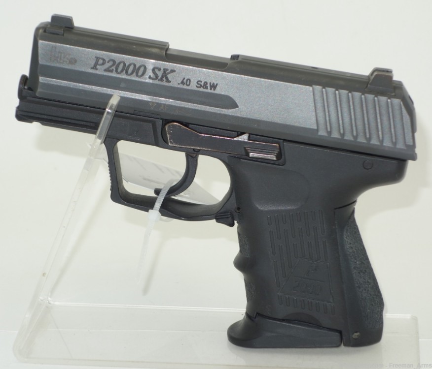 Heckler and Koch P2000SK Pistol-40 Smith & Wesson-LEM Trigger-Carry Pistol-img-1