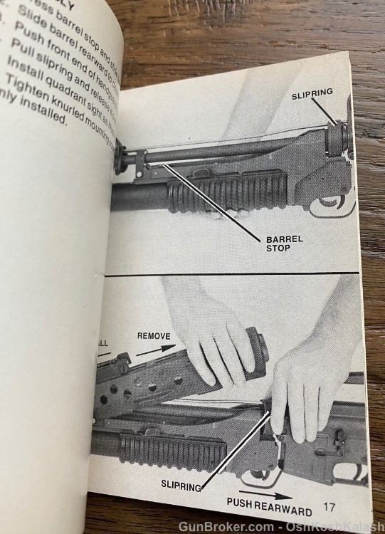 Colt M203 Operators Manual 40mm Grenade Launcher Book Circa 1979-img-1