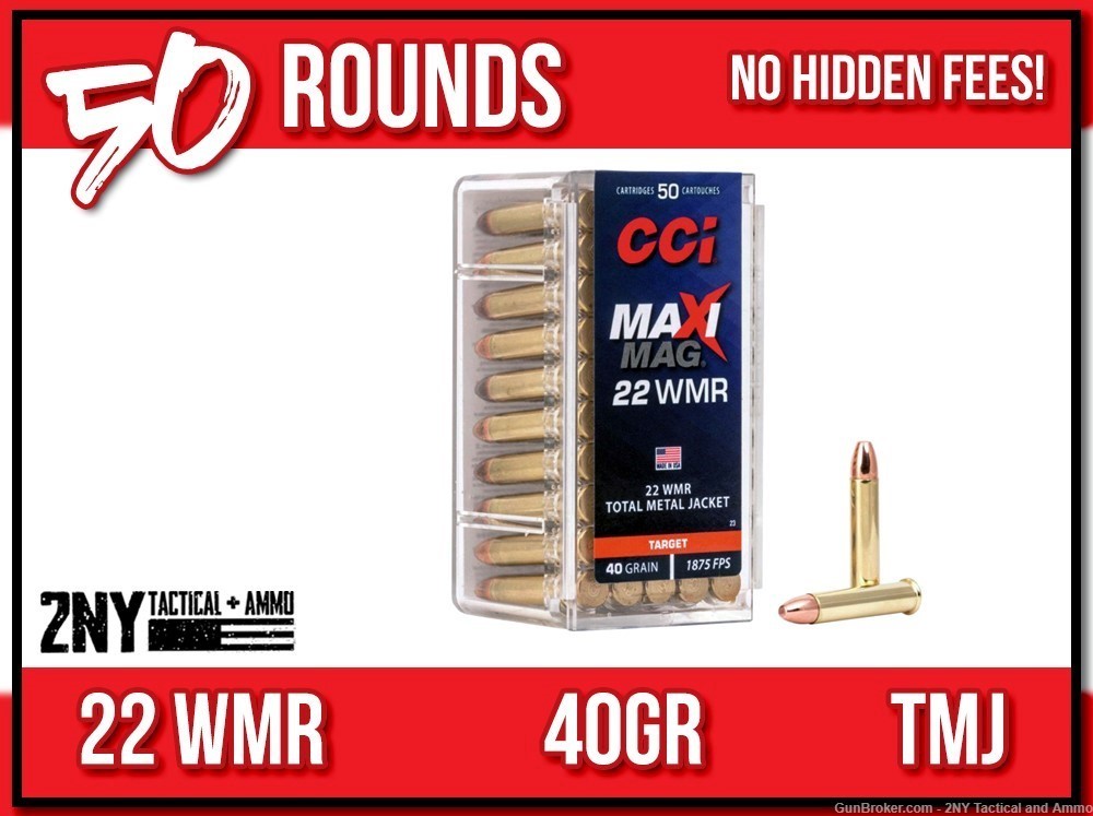 22 WMR .22 Mag Ammo-img-0
