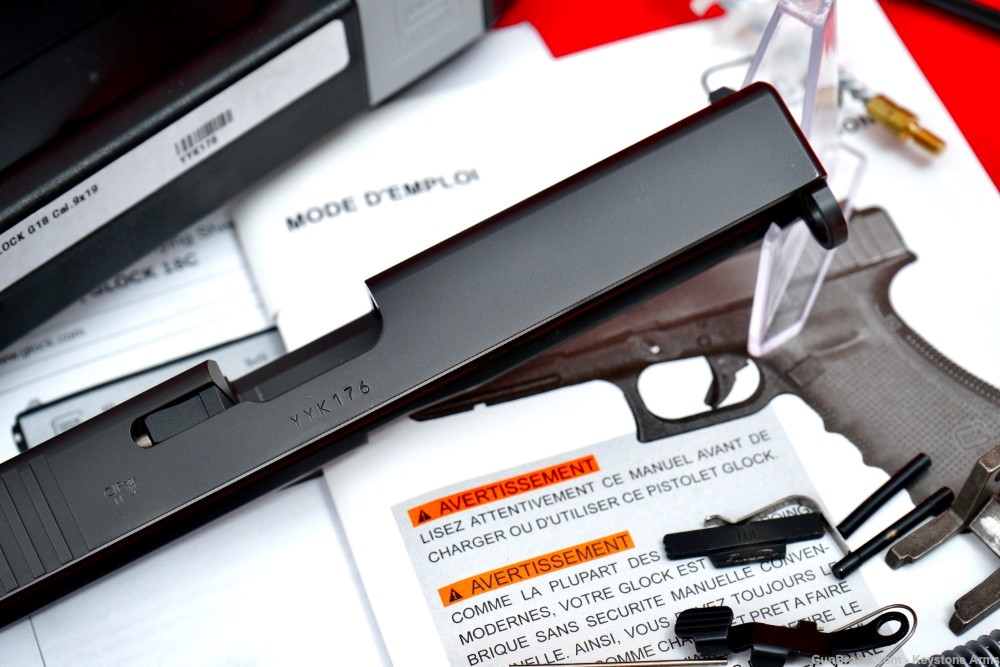 Ultra Rare & BADASS Glock 18 G18 Fully Automatic Parts Kit w/ Case -img-4