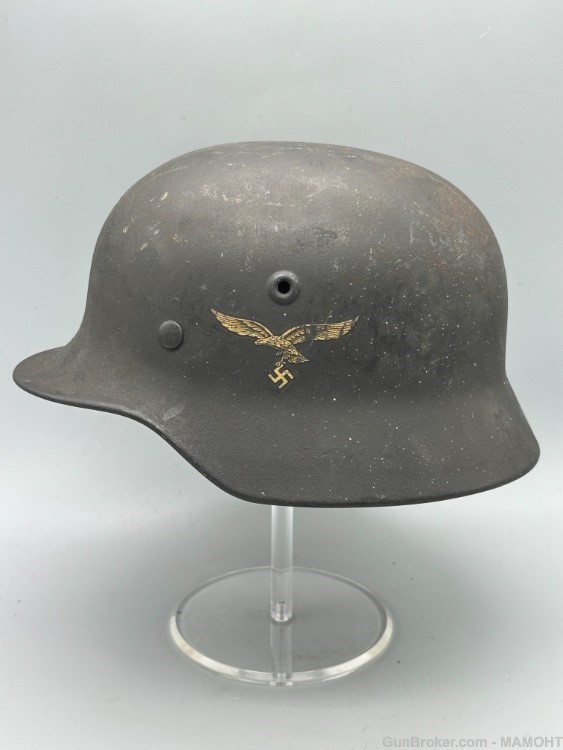 WW2 German Luftwaffe M40 Q64 SD Helmet-img-0