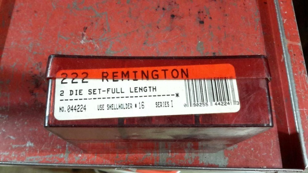 hornady 2 die fl set 222 remington   #044224 series 1-img-0