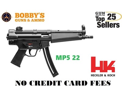 HK 81000470 MP5 22 LR 8.50" Barrel 25+1 (Sling Mount) "NO CREDIT CARD FEE"