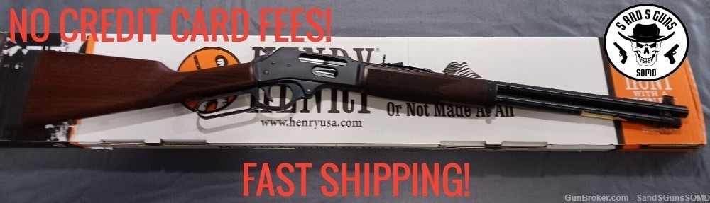 HENRY SIDE GATE 360 Buckhammer 20" Lever Action Rifle H009G-360BH NEW-img-0