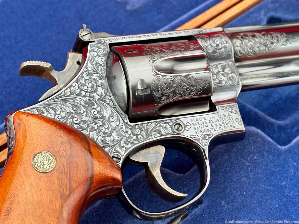 Very RARE 1975 Smith & Wesson 29-2 Blue 8 3/8"    44 MAG |FACTORY ENGRAVED|-img-16