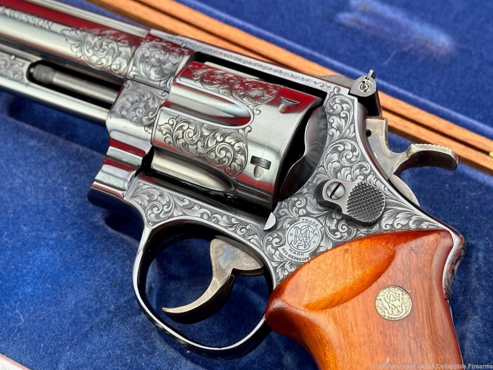 Very RARE 1975 Smith & Wesson 29-2 Blue 8 3/8"    44 MAG |FACTORY ENGRAVED|-img-8