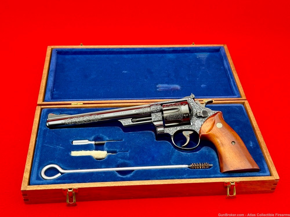 Very RARE 1975 Smith & Wesson 29-2 Blue 8 3/8"    44 MAG |FACTORY ENGRAVED|-img-32