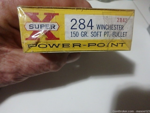 FULL 20 RD BOX OF WESTERN SUPER-X IN 284 WINCHESTER 150 GR-img-5