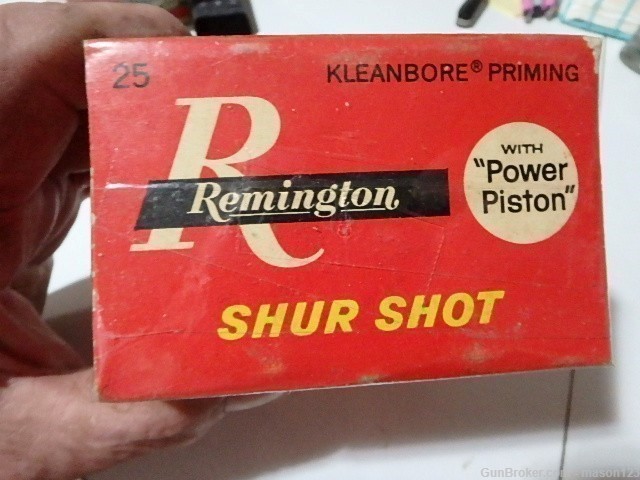 FULL REMINGTON 16 GA BOX NO 4 SHOT  OLD BOX-img-3