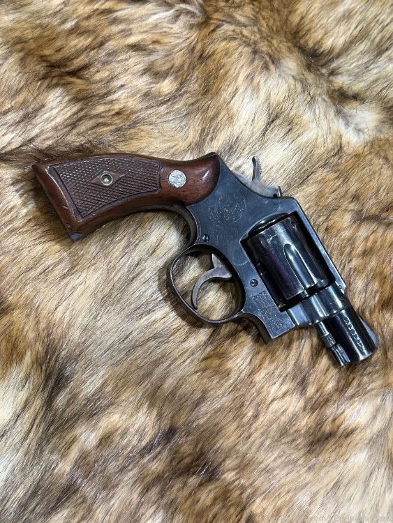 Smith Wesson model 10 2” .38 spl Snubnose “C” Prefix 1948-1967-img-1