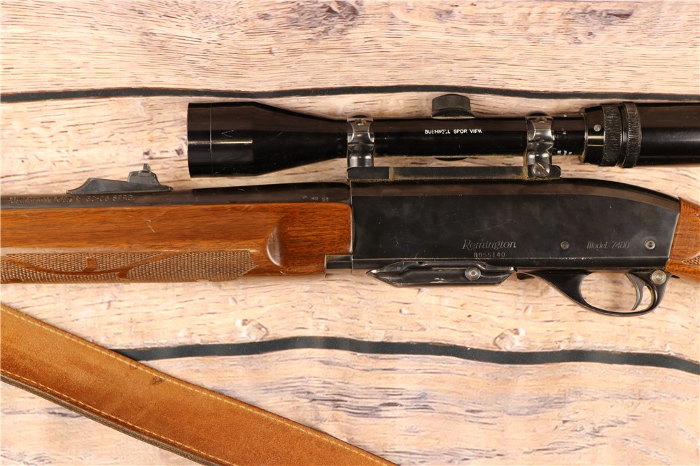 Remington 7400 .30-06 23.5" Barrel Bushnell 3x9 Scope Wood Stock/Forend-img-4