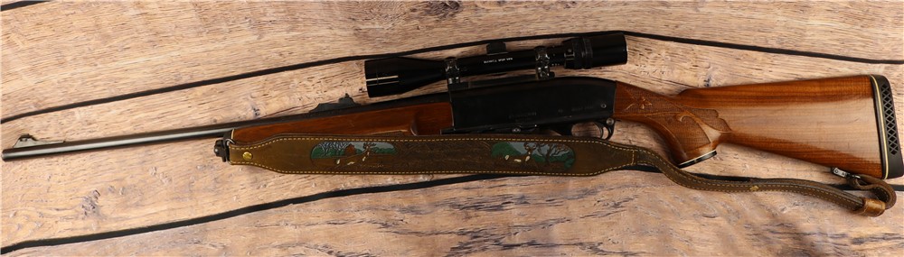 Remington 7400 .30-06 23.5" Barrel Bushnell 3x9 Scope Wood Stock/Forend-img-1