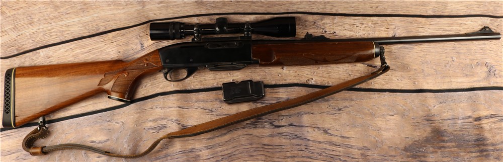 Remington 7400 .30-06 23.5" Barrel Bushnell 3x9 Scope Wood Stock/Forend-img-0