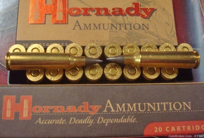 40 Hornady 22-250 V-MAX MOLY 55 gr Varmint Express NEW ammunition 83373-img-2