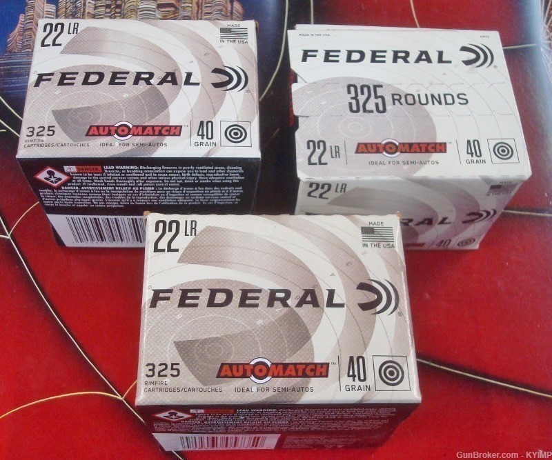 975 Federal High Velocity Solid Point AM22 AUTO-MATCH 22 LR-img-2