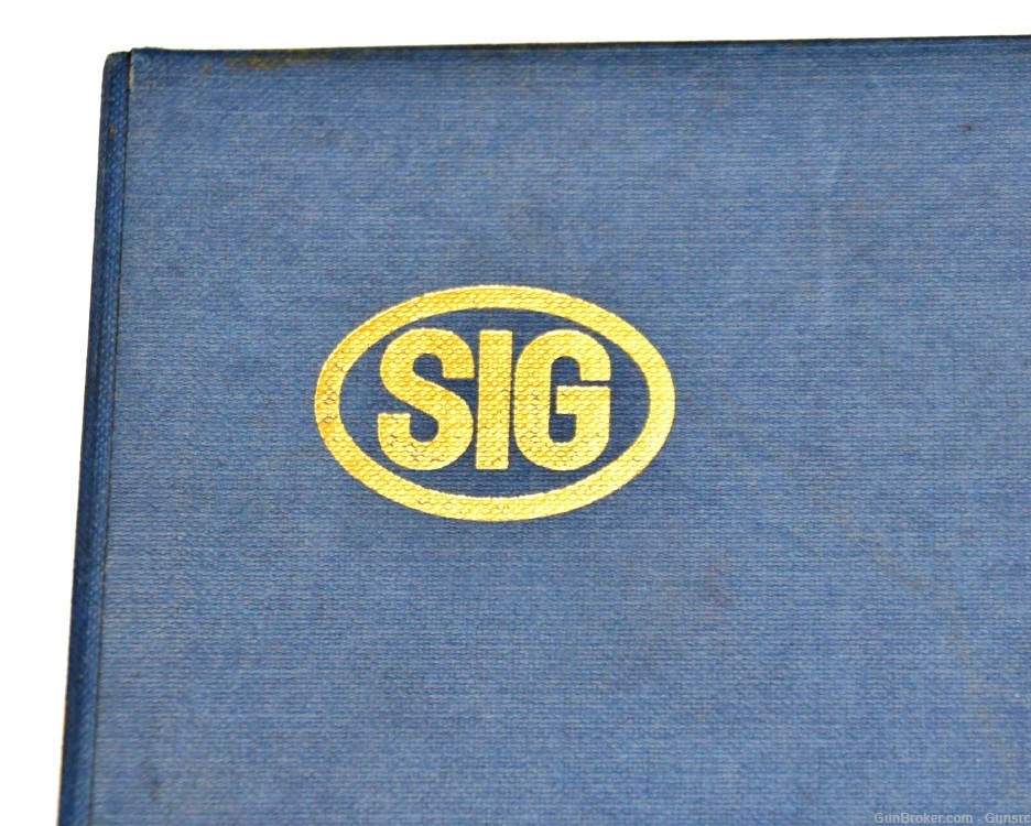 VINTAGE 1970'S SIG SWITZERLAND P210-6 BLUE BOX NO RESERVE-img-1