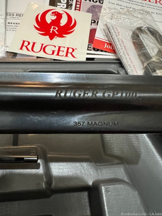 Ruger GP100 6-shot blued revolver FREE SHIPPING NO CC FEES-img-1