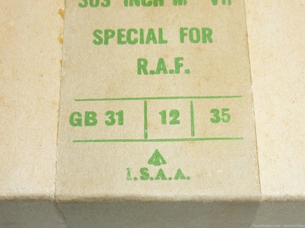 48rd .303 Brit SPECIAL FOR RAF .303 British Mark 7 Ball NON-AP-img-7