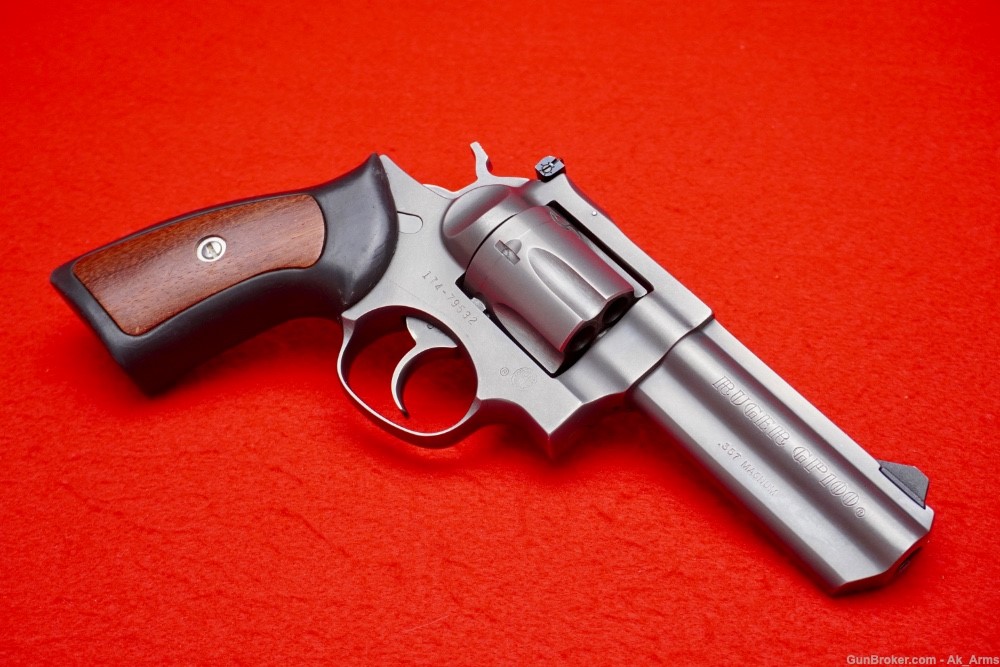 RARE Ruger GP100 4" Target Grey .357 Mag Lipseys Exclusive *1 OF 1017*-img-4