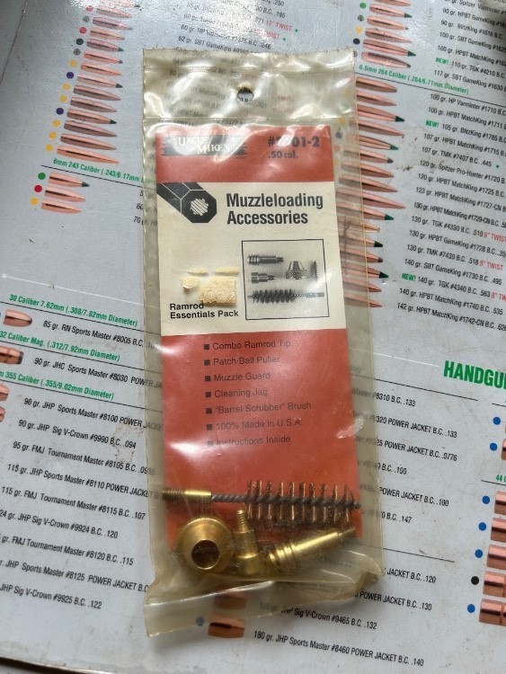 uncle mikes 50cal muzzleloading accessories 2901-2 FREE SHIP-img-0