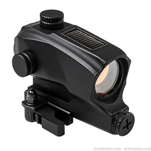 Low Profile Dust Cover Mount + SOLAR Power Red Dot Sight for AK47 AK-img-3