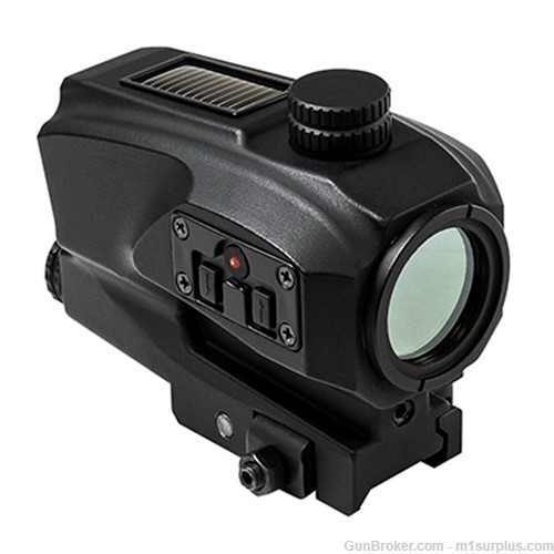 Low Profile Dust Cover Mount + SOLAR Power Red Dot Sight for AK47 AK-img-4