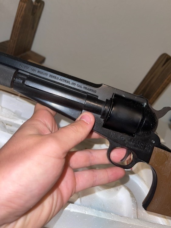 Vintage Crosman Shiloh 1861 CO2 revolver UNTESTED-img-2