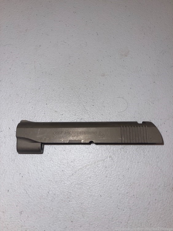 Colt GOVERNMENT 380 MK IV Series 80 Complete Stainless Slide-img-0
