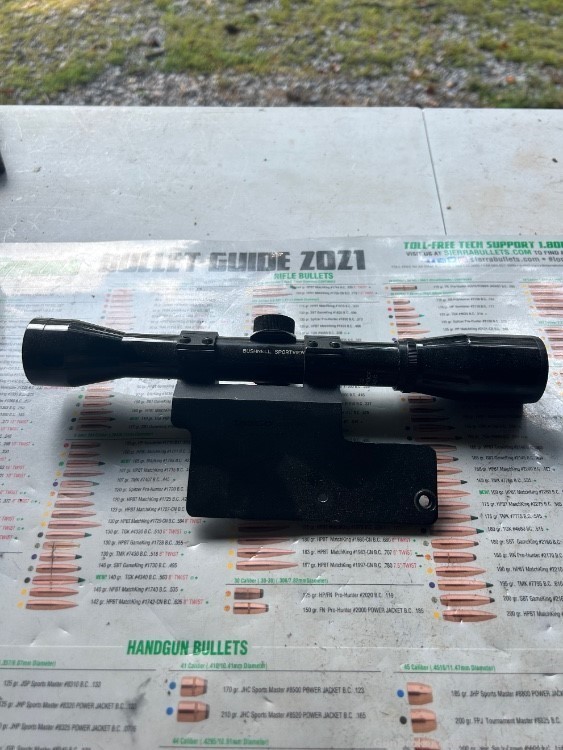 Bushnell sportview 2.5x 32 duplex rifle scope Korea-img-0